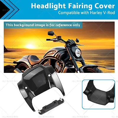 Headlight Fairing Cover Black Suitable For Harley V-Rod V Rod Night Rod 02-11 • $44.99