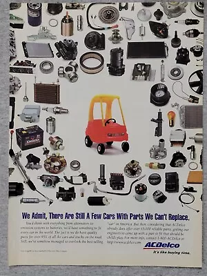 1996 Magazine Advertisement Page ACDelco Auto Car Parts Vintage Print Ad • $8.49