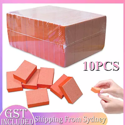 10X New Nail File Buffer Block Sanding Sponge Acrylic Nail Art Buffing Block New • $5.85