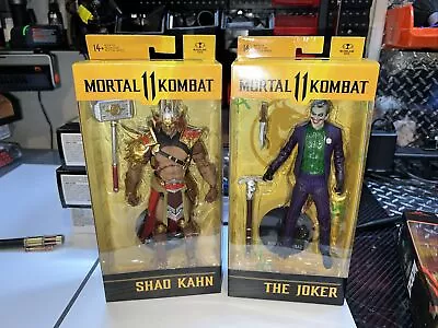 McFarlane Mortal Kombat 2 Shao Kahn & The Joker  GREAT PRICE! • $49.99