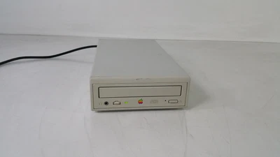 $129.99 • Buy APPLE M2918 Vintage 1994 CD 300e Plus SCSI CD-ROM External Drive W/Cables
