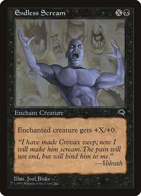 Tempest Endless Scream MTG Magic The Gathering NM • $1