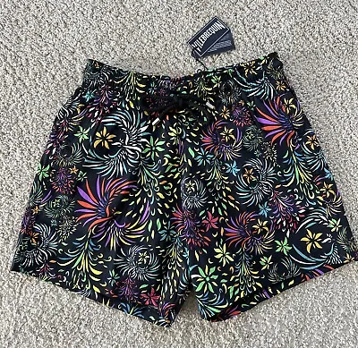 NWT 100% AUTHENTIC VILEBREQUIN Swim Trunks MOORISE - L -MULTICOLOR - MEN - LARGE • $125