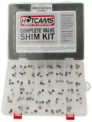 Hot Cams/HotCams 7.48mm Complete Valve Shim Kit HCSHIM01 1.2mm To 3.5 Mm • $85.99