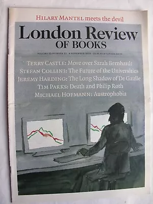 LONDON REVIEW OF BOOKS Nov 2010 Charles De Gaulle Hilary Mantel Sarah Bernhardt  • £8.50