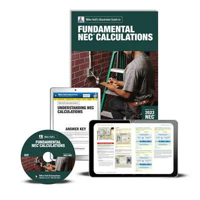 Mike Holt's 2023 Fundamental NEC Calculations DVD Program • $275