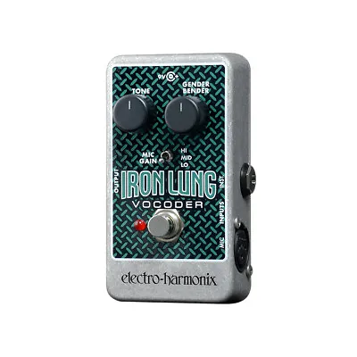 Electro Harmonix Iron Lung Vocoder Effects Pedal New! • $165