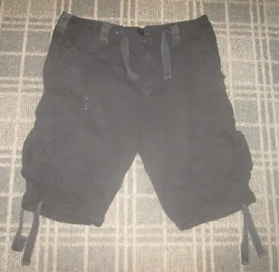 55 SOUL Men's SIZE S 30  Shorts BERMUDA Cargo COMBAT CHINO CROPPED SPORTSWEAR • £3.99