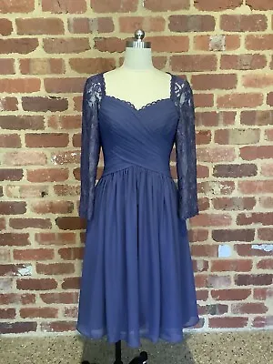 $50 • Buy JJs House Ladies Sz 8 Lilac Special Occasion Event Evening Dress Formal Vintage 