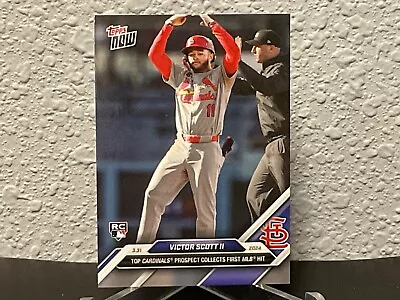 Victor Scott II St Louis Cardinals #3 Prospect - 2024 Topps Now…Rookie (RC) • $5.79