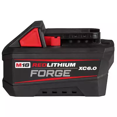 Milwaukee 48-11-1861 M18 18V REDLITHIUM FORGE XC6.0 Battery Pack • $179