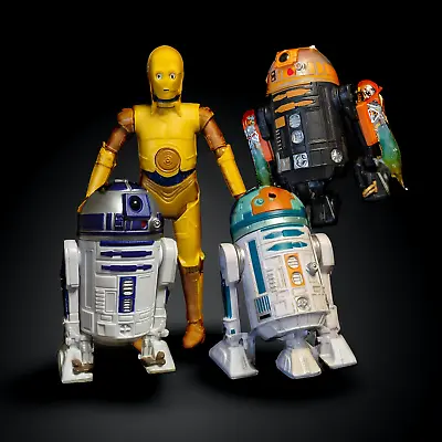 Star Wars Droids Action Figures 🤖  U-Pick  Droid Factory 1/18 Scale 3.75  • $18