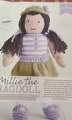 Millie The Rag Doll Toy Knitting Pattern • £1.95