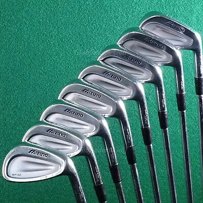 Mizuno MP-60 Cut Muscle Forged 3-PW Iron Set Precision Rifle Steel Extra Stiff • $199.99