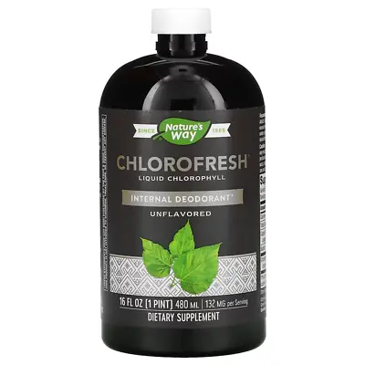 Nature's Way - Chlorofresh Liquid Chlorophyll - 473 Ml - New Stock -expiry: 2025 • £18.65