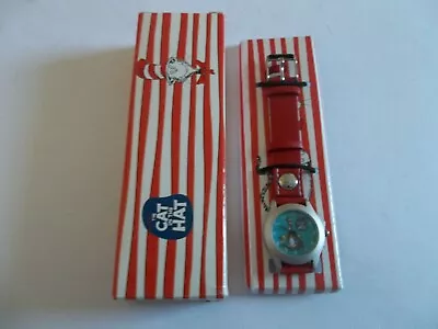 Dr Seuss - The Cat In The Hat Wrist Watch 2003 • $24.95