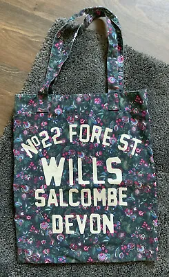 £5 • Buy Jack Wills Floral Tote Bag Used 