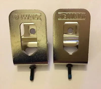 2 New Dewalt N268241 20V Belt Clips Hooks For DCF887 DCD996 DCF885 DCD771 Etc • $8.69