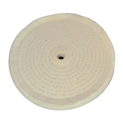 Silverline 150mm Spiral-Stitched Cotton Buffing Wheel 105888 • £4.79