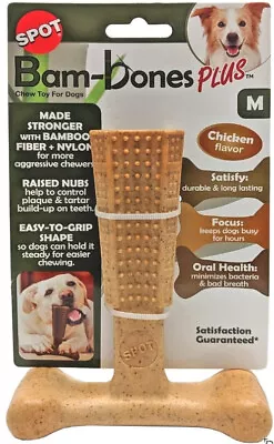 Spot Bambone Plus Chicken Dog Chew Toy Medium • $5.79