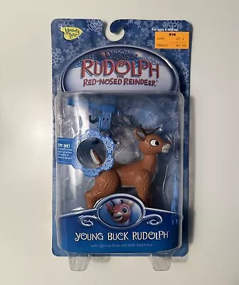 NEW - 2002 Memory Lane Young Buck Rudolph Figure Red-nosed Reindeer • $27.50