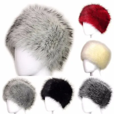 £7.59 • Buy Women's Ladies Luxury Faux Fur Snow Hat Russian Winter Warmer Ear Cap Ski Hat UK