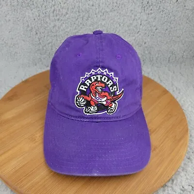 Mitchell & Ness Purple NBA Toronto Raptors HWC Team Ground Strapback Hat • $12.99