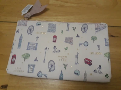 £15.99 • Buy ACCESSORIZE MAKE UP BAG LOVE LONDON EXPLORE THE CITY Brand New