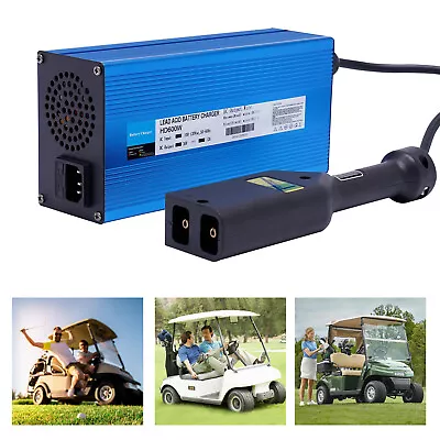 For Ez Go Club Car TXT D-Plug 1-8 Hours 36 Volt 12 Amp Golf Cart Battery Charger • $92.12