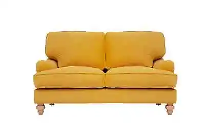 In Stock New Classic 2 Seater Hartfield Arlo Sofa Mustard Velvet Jacob RRP£1640 • £650