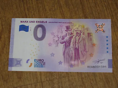 £8.39 • Buy KARL MARX & FRIEDRICH ENGELS Ein Gespenst... EURO 0 EUROS Bill Billet Banknotes 