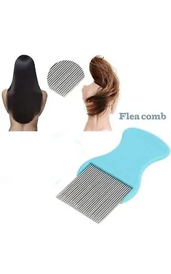 Dandruff Lice Nit Removal Stainless Steel Comb • $6.45