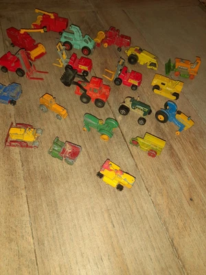£15 • Buy Vintage Mixed Joblot Of Diecast Tractors Used Condition Matchbox Lesney 