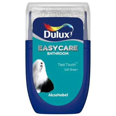 £3.98 • Buy Dulux Tester Paint Pot - Easy Care - Bathroom - Teal Touch - 30ml - Soft Sheen