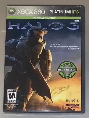 Halo 3 (Xbox 360 2007) With Poster.  Tested. • $11.99