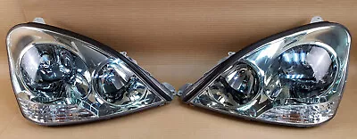 LEXUS LS430 2001-2003 HID Chrome Head Lights Lamps Pair Oem Jdm Used • $500