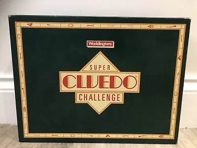 Waddingtons 'Super Cluedo Challenge' Vintage 1986 Board Game • £20