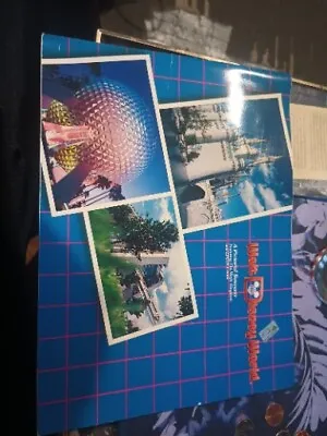 1986 Walt Disney World Magic Kingdom & Epcot Pictorial Souvenir Booklet Book • $5.99