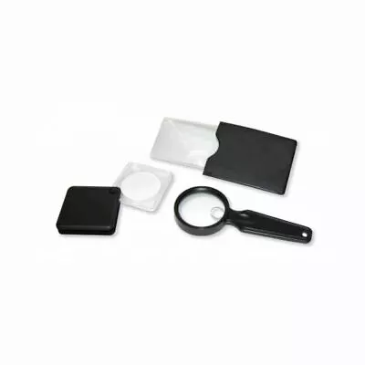 Magnifier Set Portable Compact Magnifying 2.5x 3x 6x Carson VP-01 ValuePak • $18.41