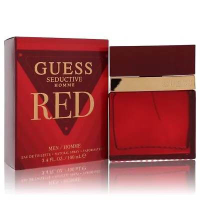 £75.55 • Buy Guess Seductive Homme Red By Guess Eau De Toilette Spray 3.4 Oz / 100 Ml [Men]