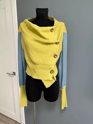 Vivienne Westwood Cardigan Yellow And Gray Size M • $439