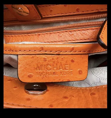 Michael Kors Sutton Ostrich Handbag • $160