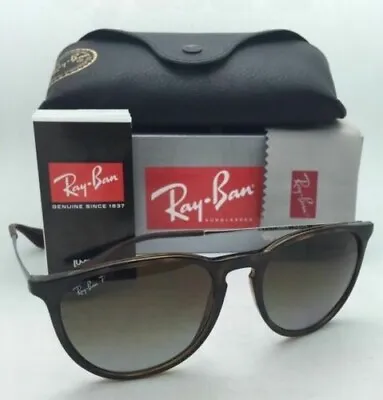 $139.99 • Buy Ray-Ban Erika Polarized Sunglasses Tortoise Frame Brown Grad RB4171 710/T5 54mm