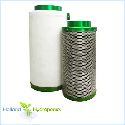 6 INCH (150 X 500mm) FILTAROO CARBON FILTER Hydroponics Ventilation Odor Control • $151.95