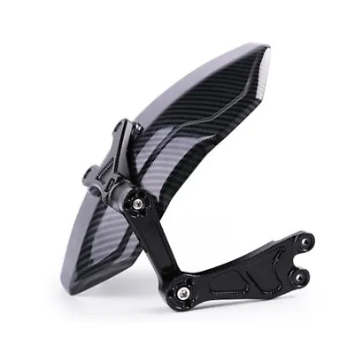 Motorcycle Rear Wheel Mudguard Carbon Fiber Splash Guard Cover Without Br • $32.73