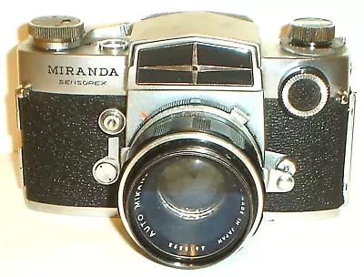 Miranda Sensorex 35mm SLR Film Camera W/ 50mm Lens - Made In Japan (Untested) • $25