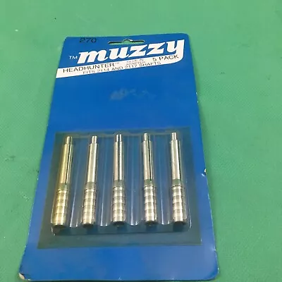 Muzzy Broadheads Glue-in Adapter 5 Pack 2114 & 2117 Shafts • $3.79