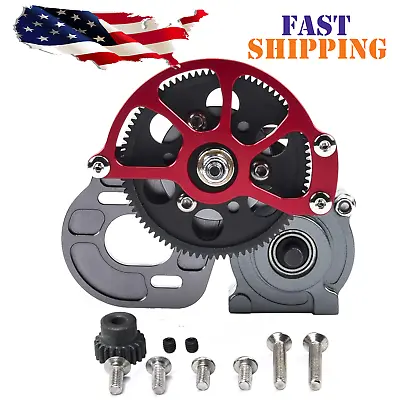 Metal Transmission Assembled Gearbox W/ Steel Gear For Axial SCX10 1/10 RC Car • $22.04