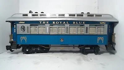 Bachmann G Scale Royal Blue PASSENGER CAR AND MAIL CAR Only! • $100