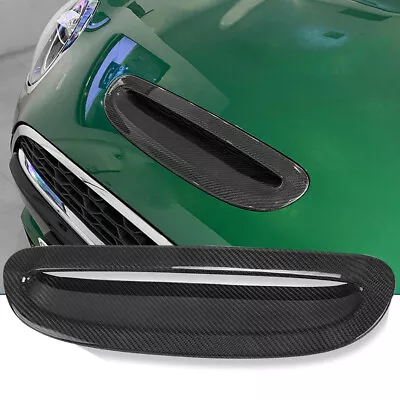 Real Carbon Fiber Hood Scoop For 2014-2023 2024 Cooper S JCW F54 F55 F56 F57 • $101.52